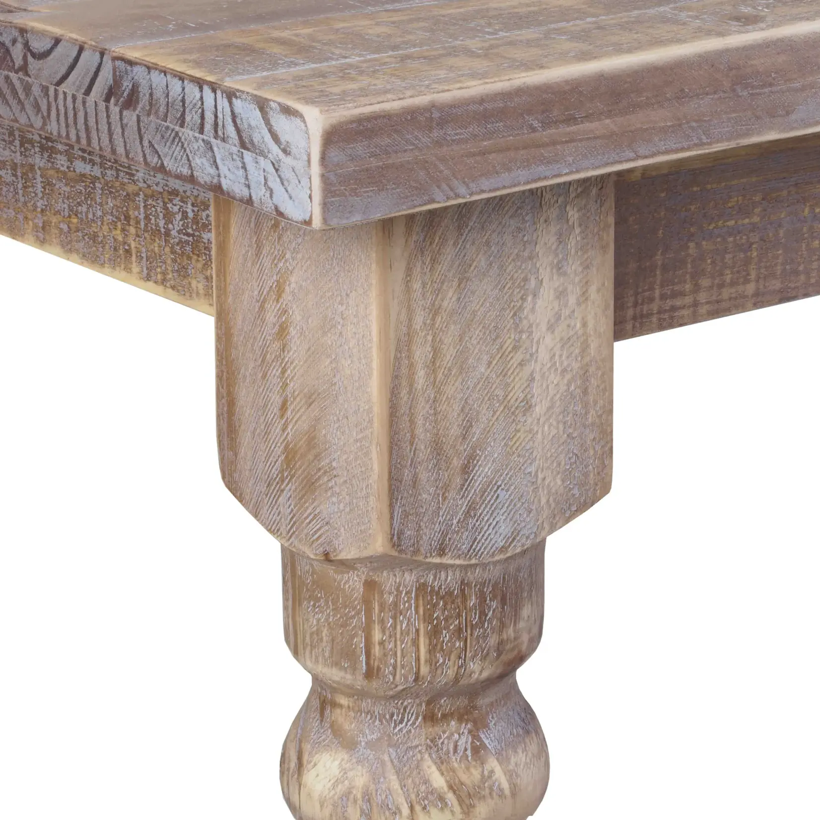 GrainWood Valerie 63 Inch Dining Table - Driftwood