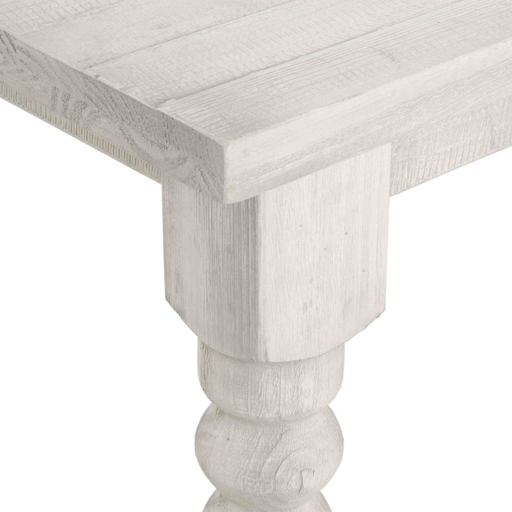 GrainWood Valerie 63 Inch Dining Table -  Off White