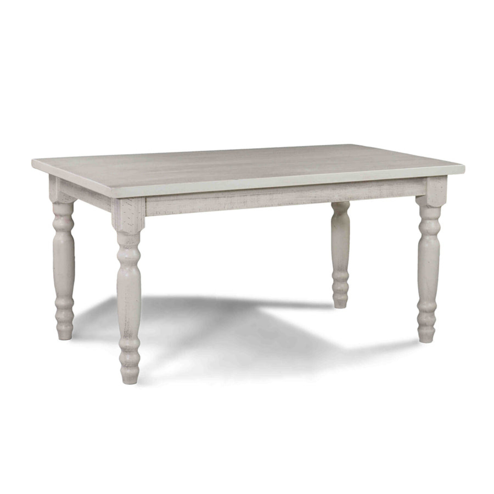 GrainWood Valerie 63 Inch Dining Table -  Off White