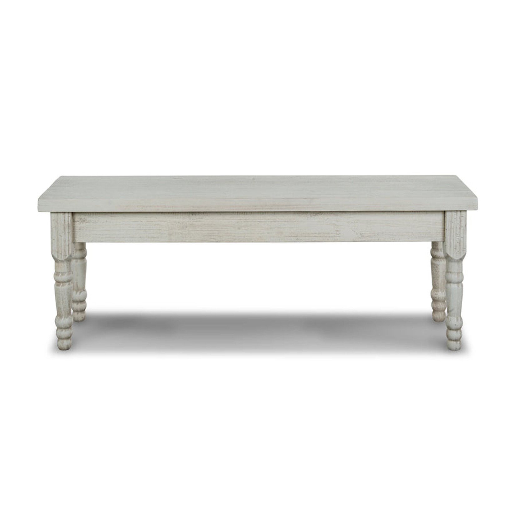 GrainWood Valerie Bench - Off White