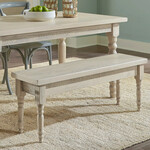 GrainWood Valerie Bench - Off White