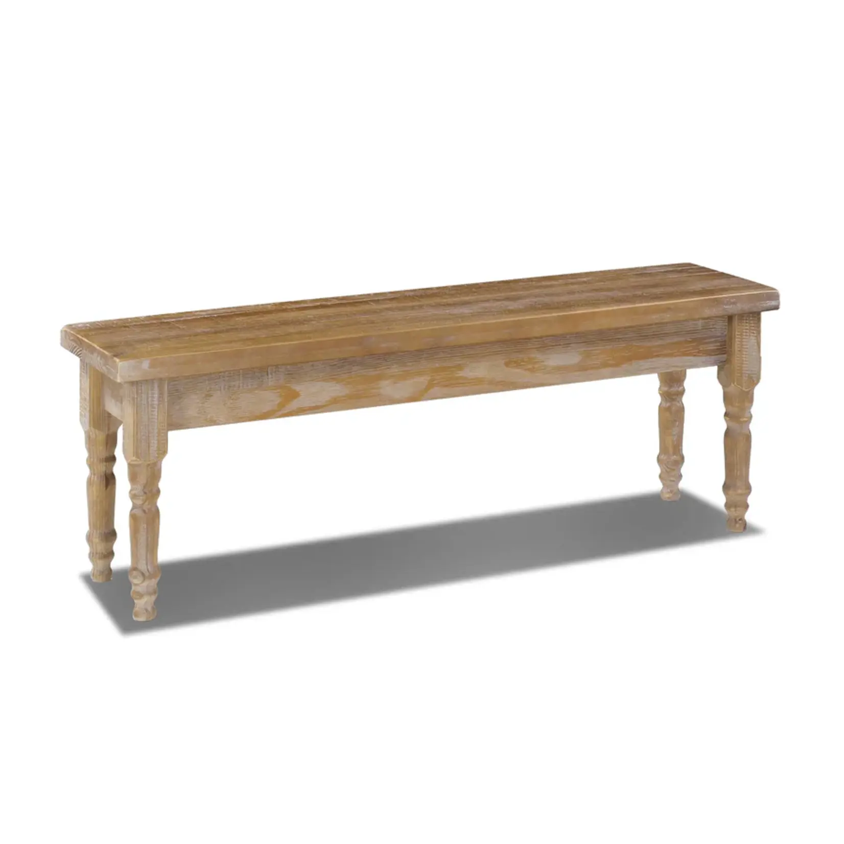 GrainWood Valerie Bench Driftwood