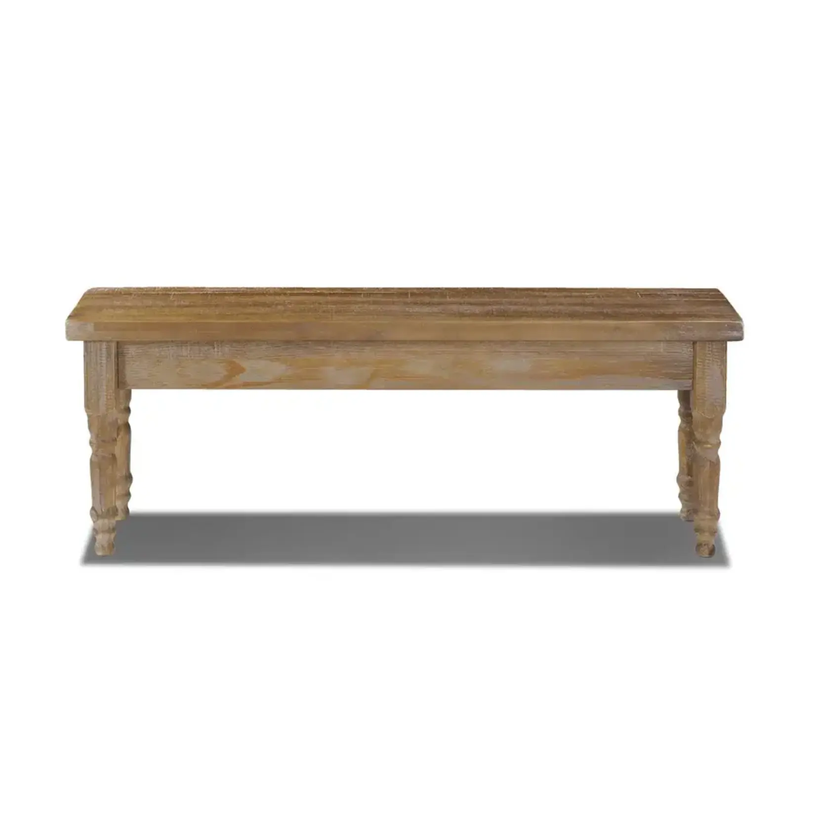 GrainWood Valerie Bench Driftwood