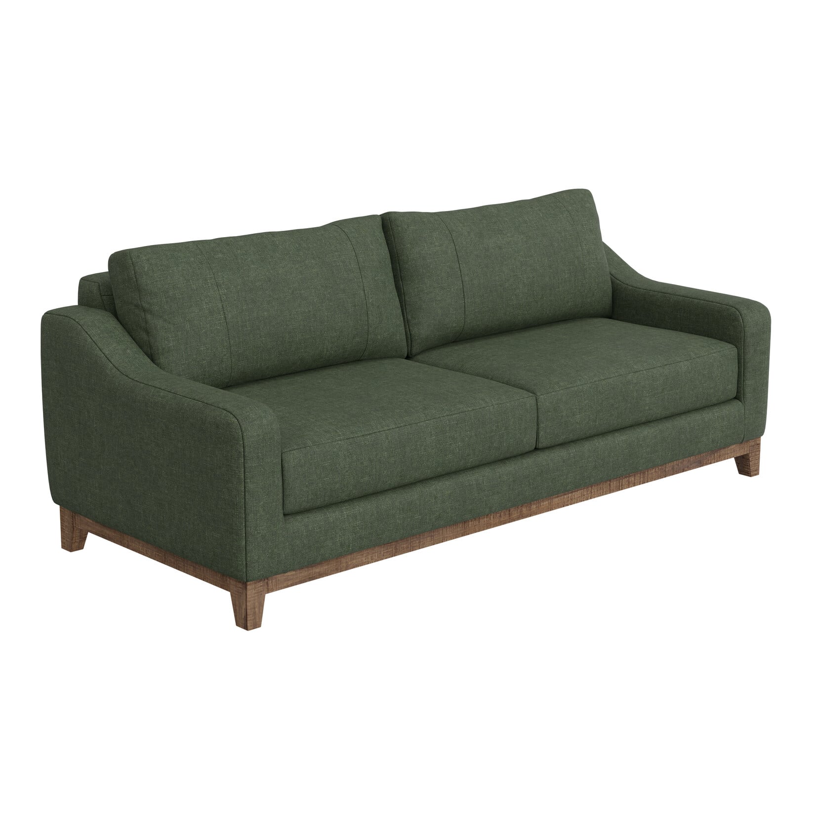 IFD Olivo Sofa and Chair 111 Green Fabric