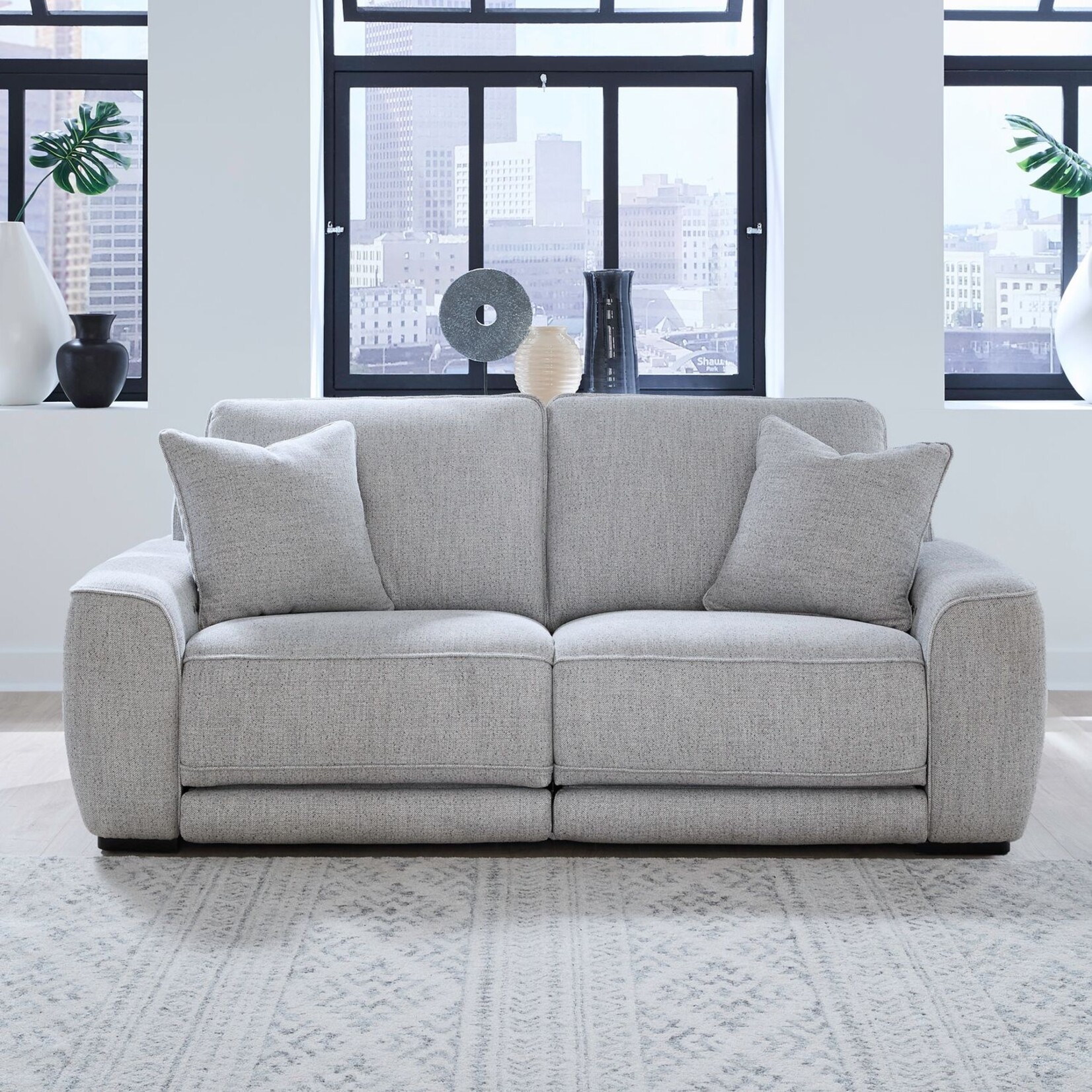 Liberty Furniture Blake Fabric Power Sofa