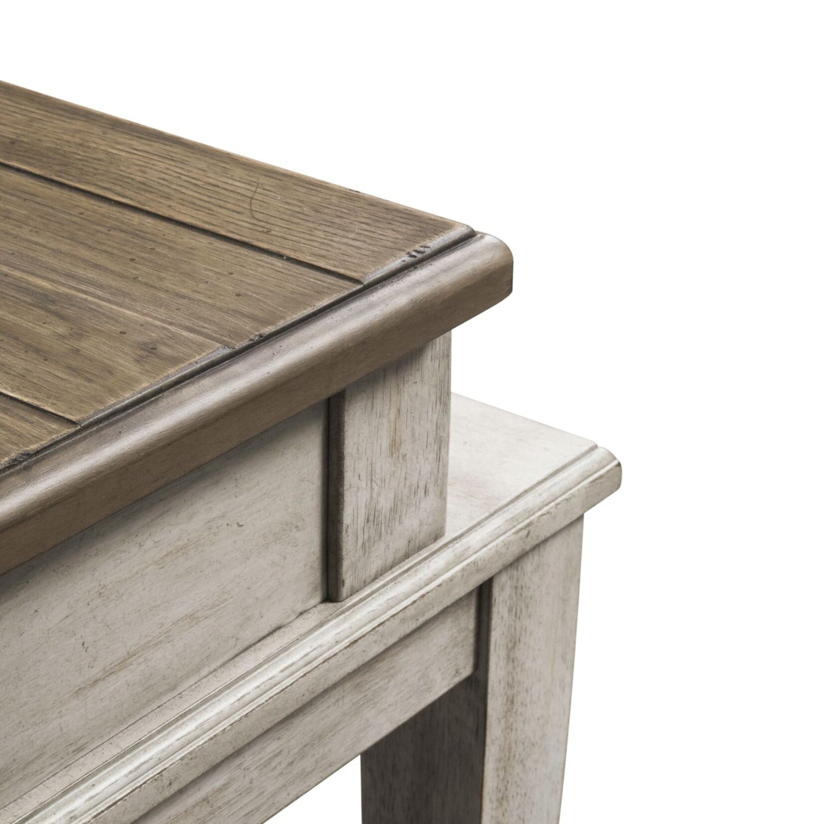 Liberty Furniture Heartland Bar Console Table w/3 Uph Stools