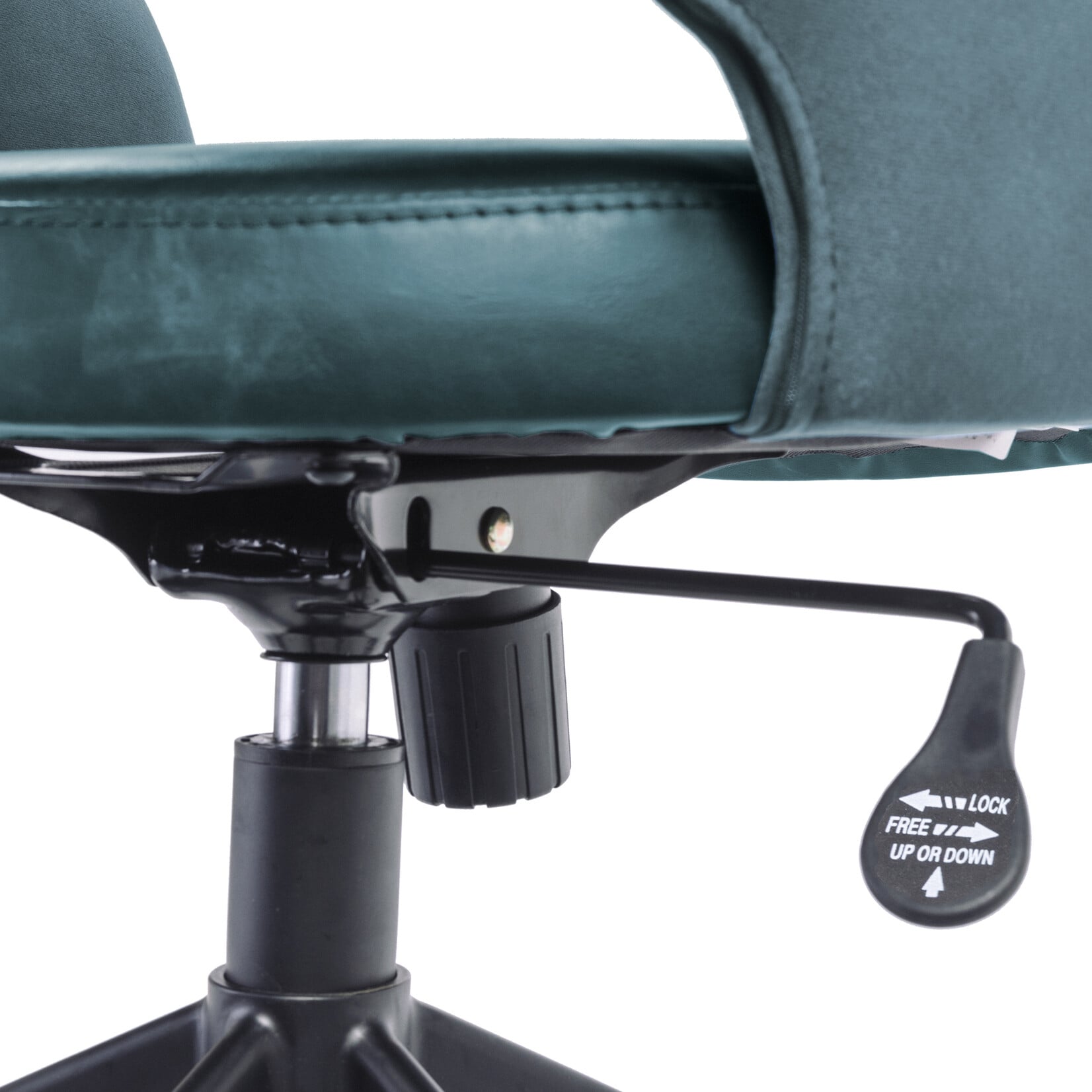 EuroStyle Desi Office Chair Blue Velvet 30492BLU