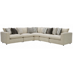 Craftmaster 7127 5pc Sectional Anquilla10/Jimba41/Cosmic41/Stratus41