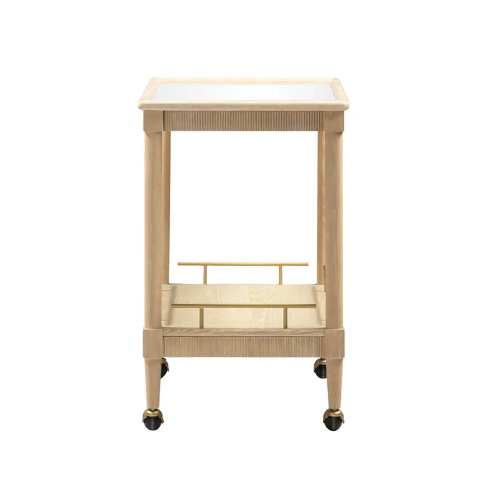 TOV Slosh Natural Ash Bar Cart