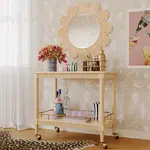 TOV Slosh Natural Ash Bar Cart