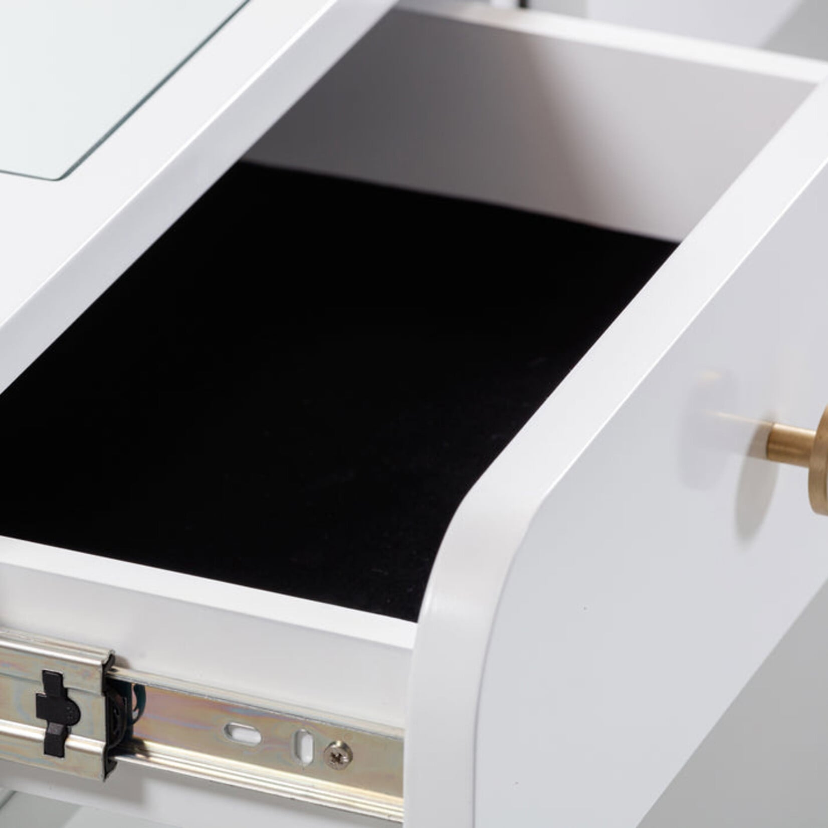 TOV Hollywood Vanity Desk w/LED panel
