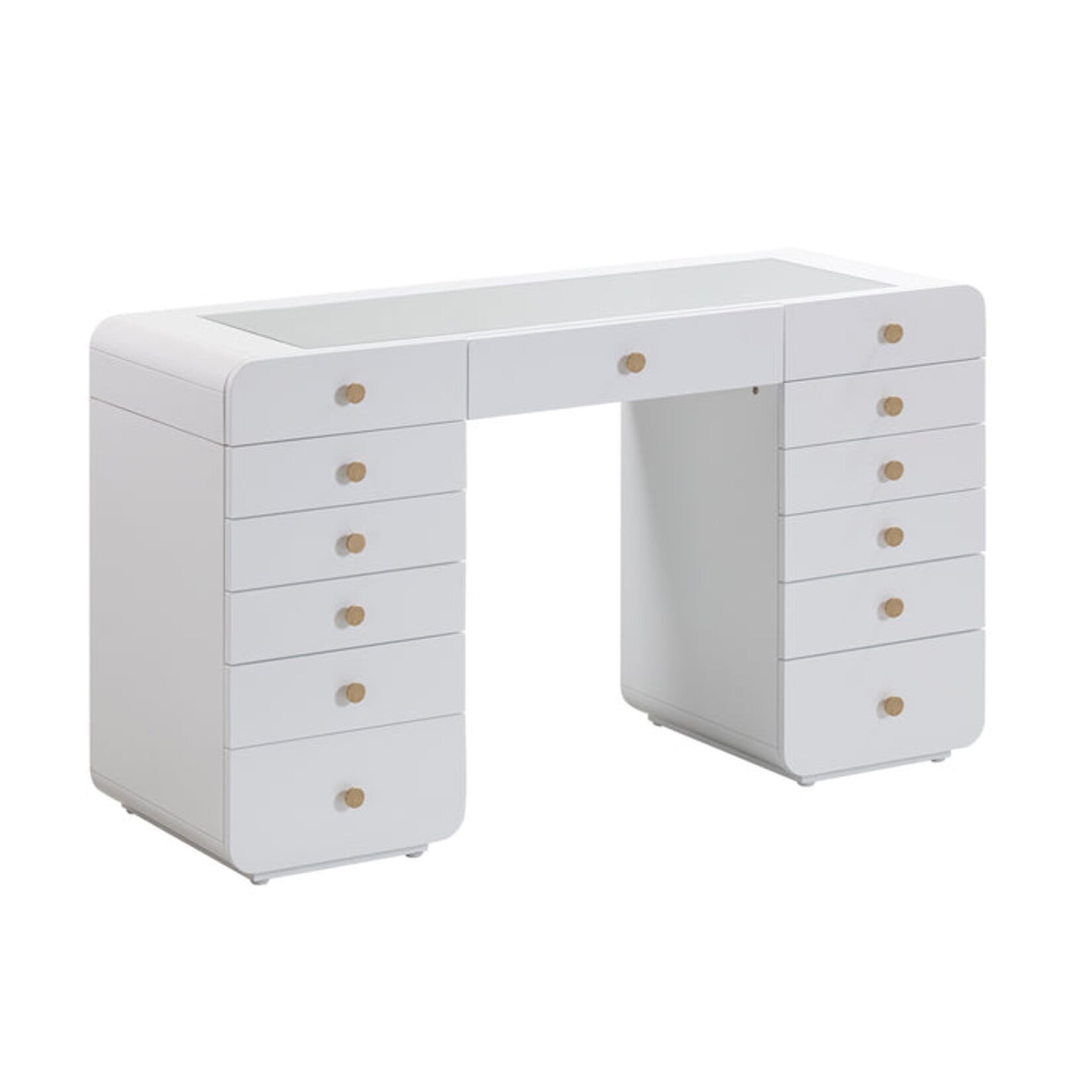 TOV Hollywood Vanity Desk w/LED panel