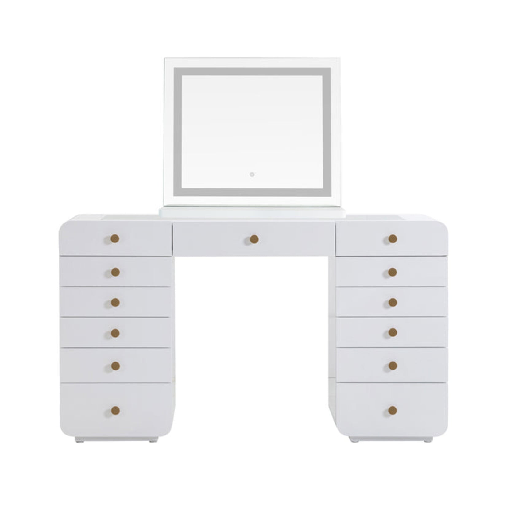 TOV Hollywood Vanity Desk w/LED panel