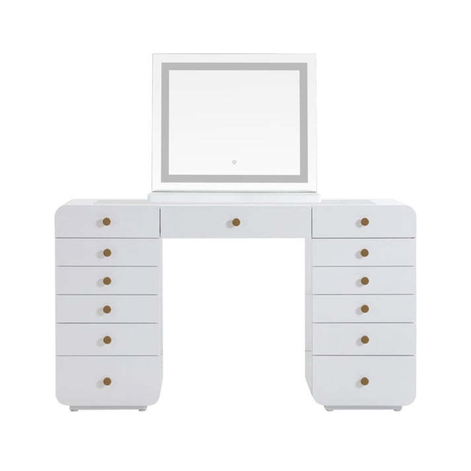 TOV Hollywood Vanity Desk w/LED panel