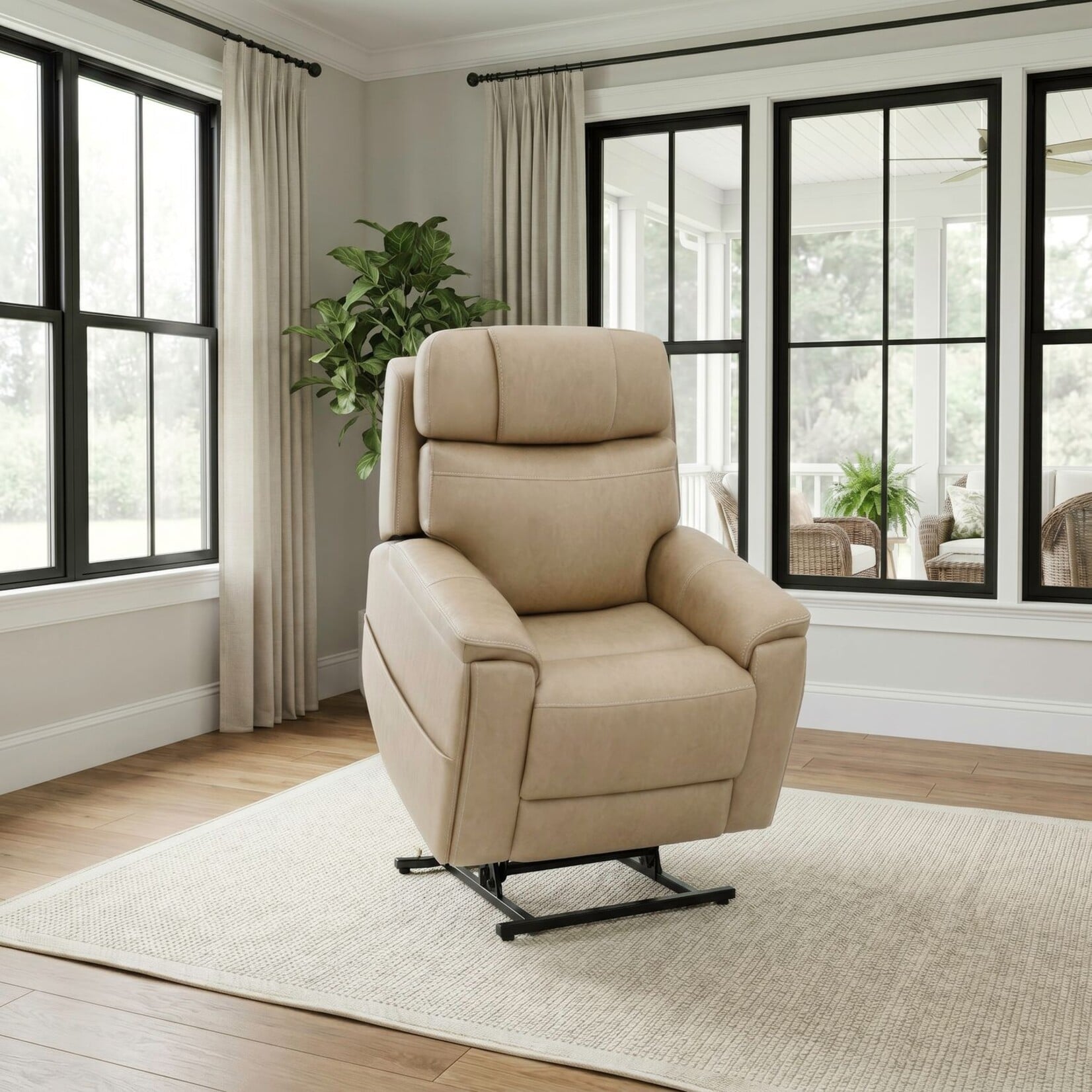 Liberty Furniture Revive	Power Lift Recliner Sand