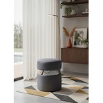 Hailey Velvet Upholstered Stool
