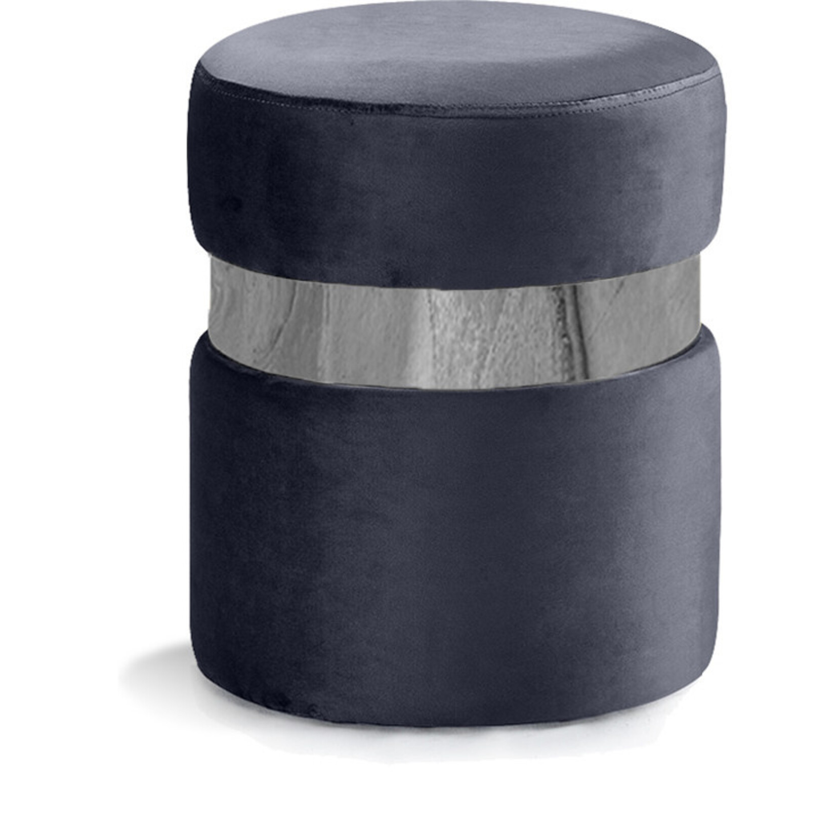 Hailey Velvet Upholstered Stool