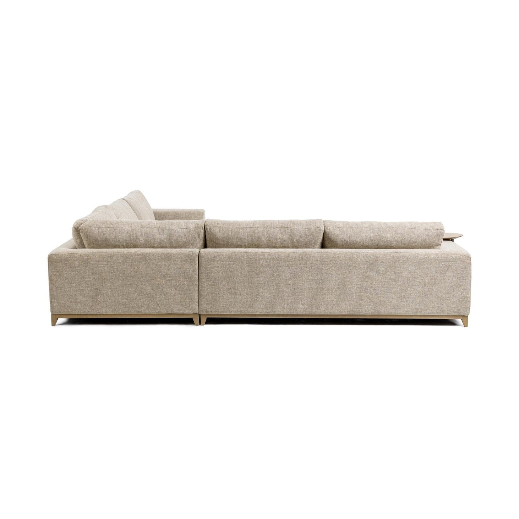 Classic Home Donovan 3pc Sectional Bisque