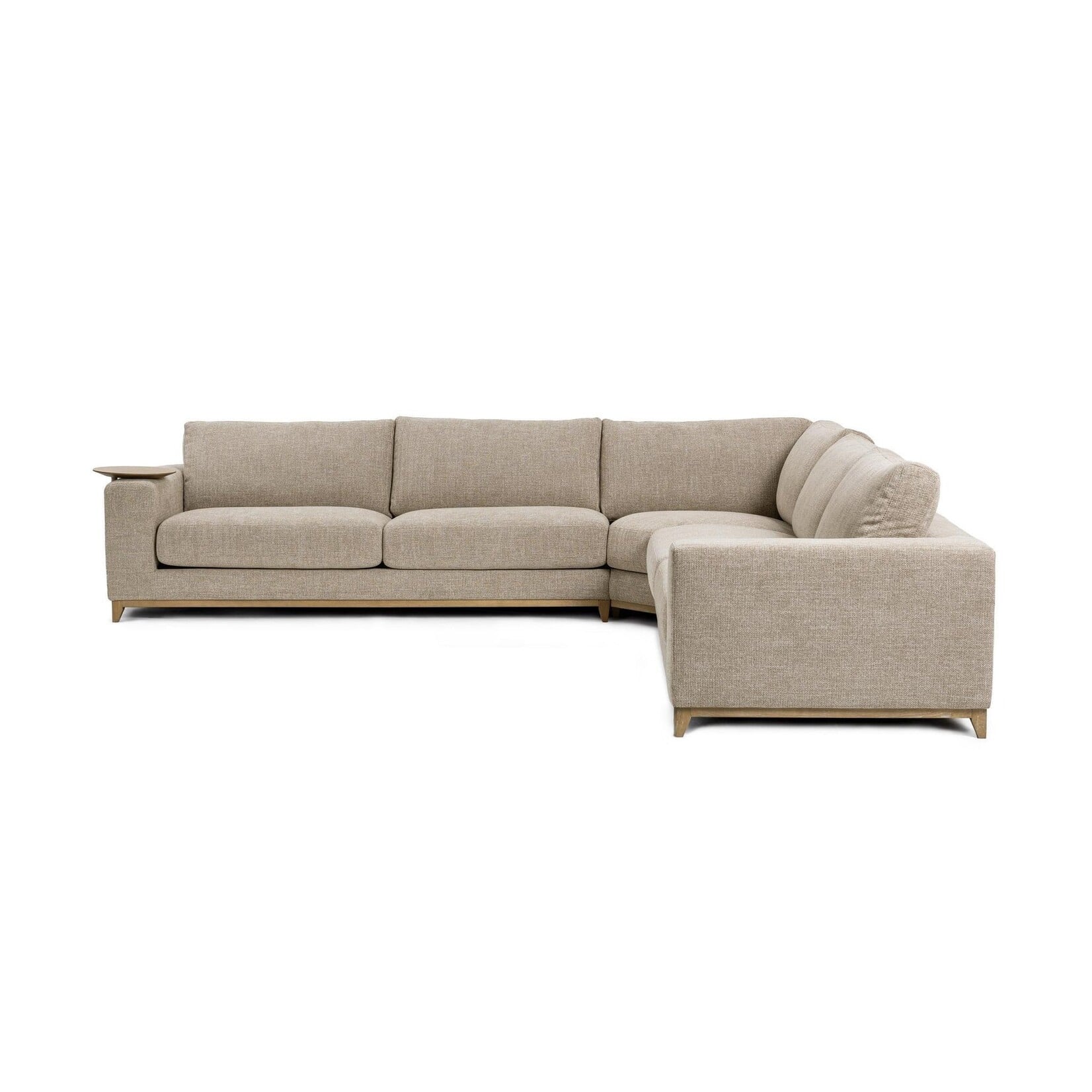 Classic Home Donovan 3pc Sectional Bisque