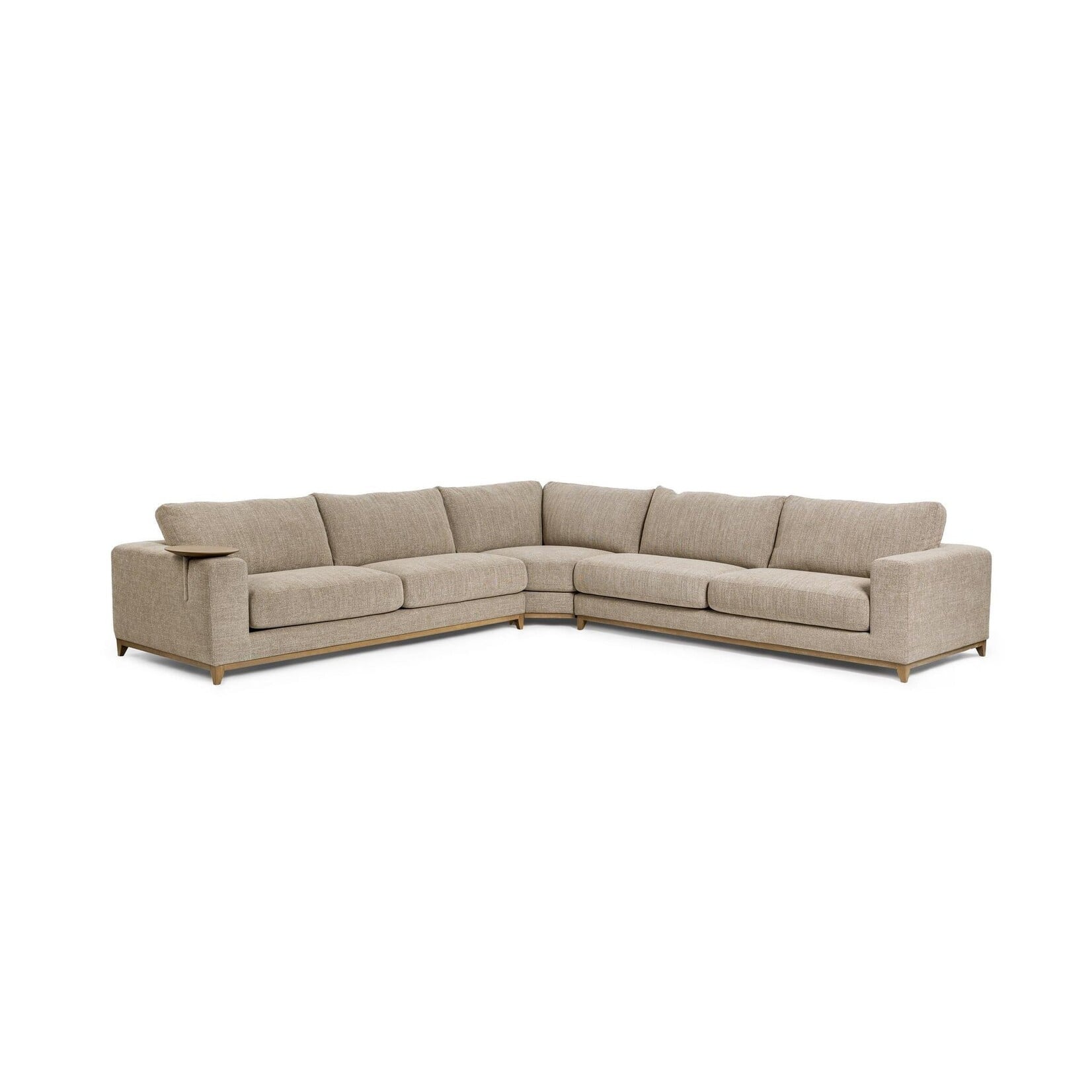 Classic Home Donovan 3pc Sectional Bisque