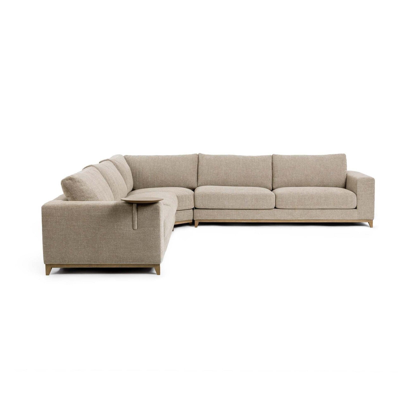 Classic Home Donovan 3pc Sectional Bisque
