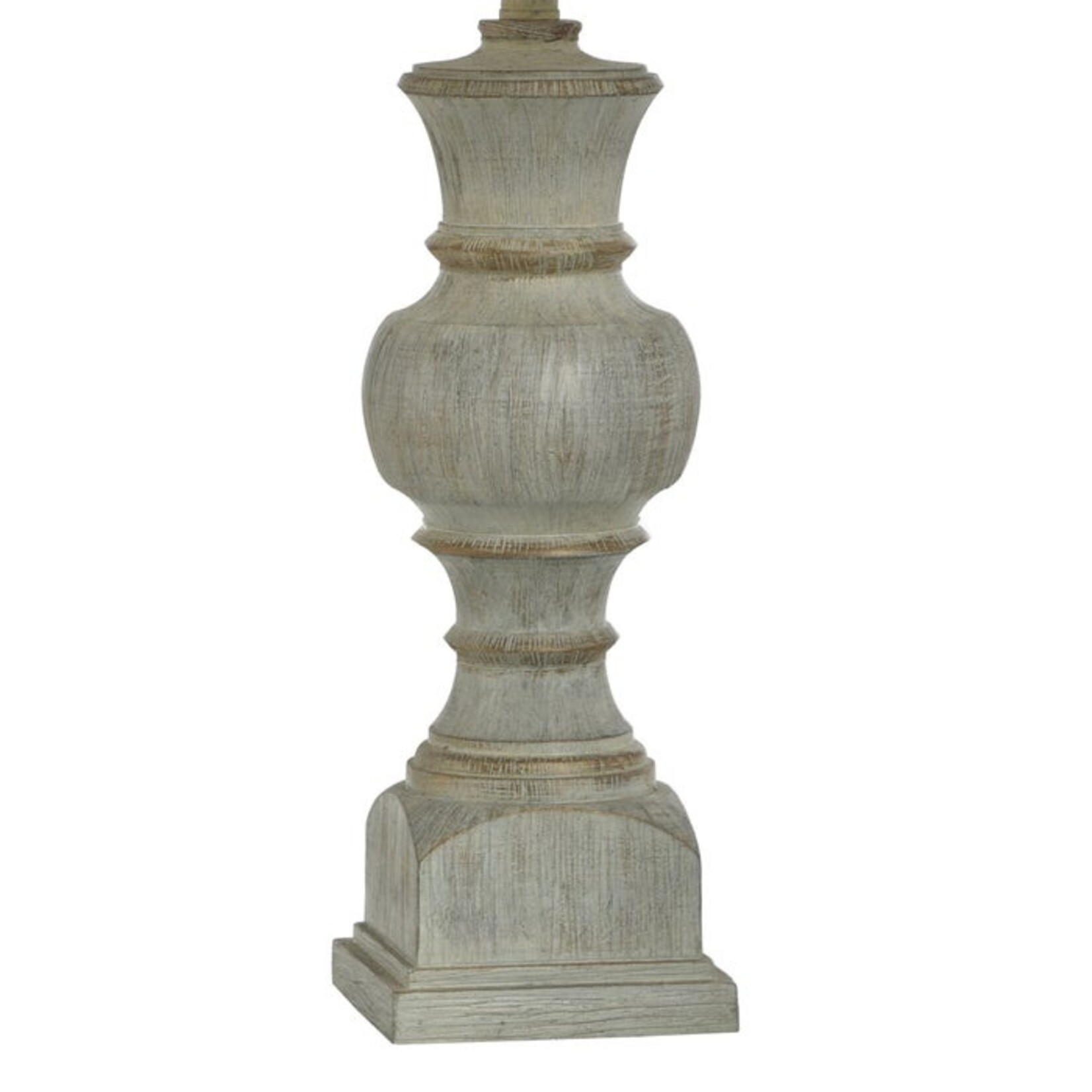 Stylecraft BULLWELL GREY | Table Lamp with Linen Hardback Shade