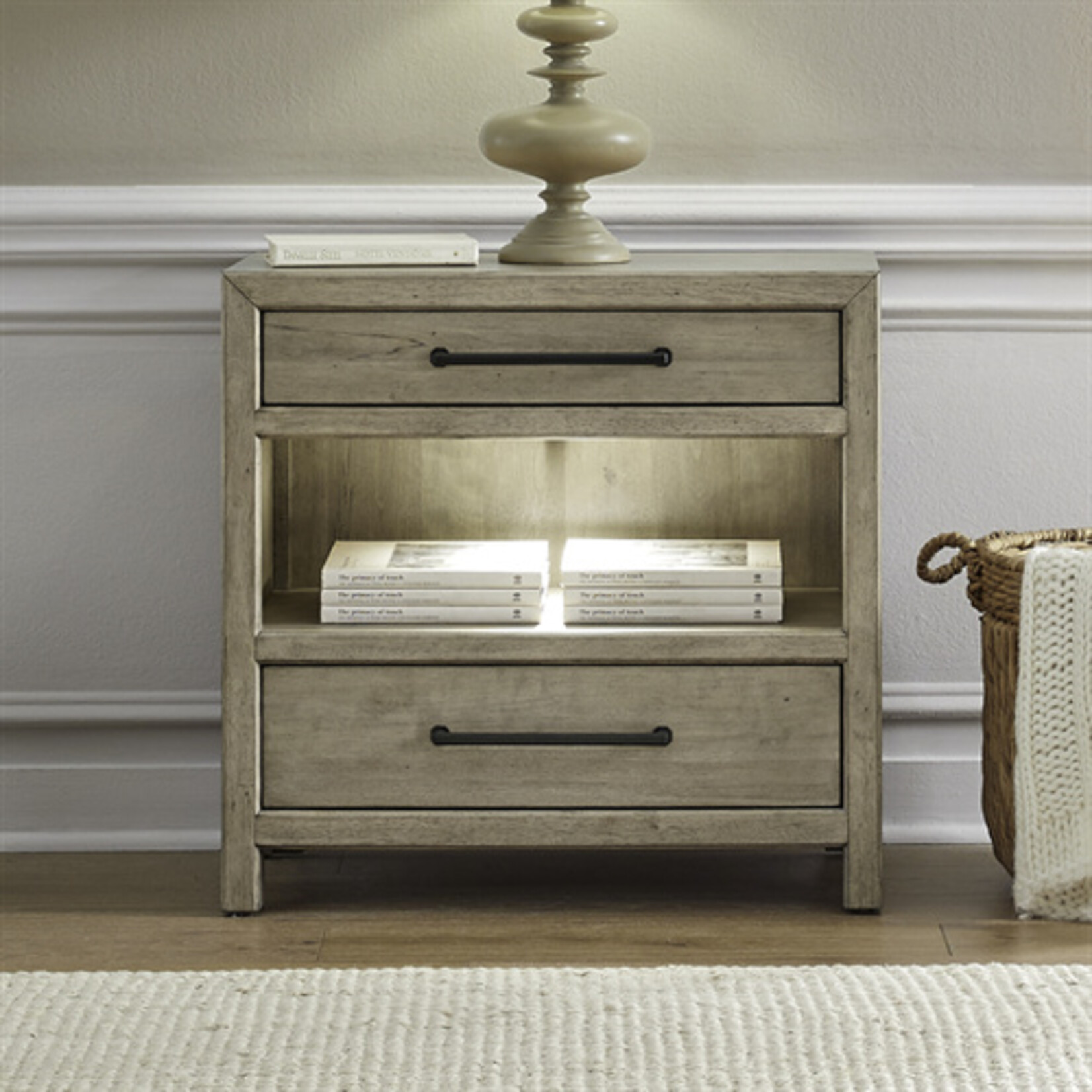 Liberty Furniture Proximity Place 2 Drawer Nightstand