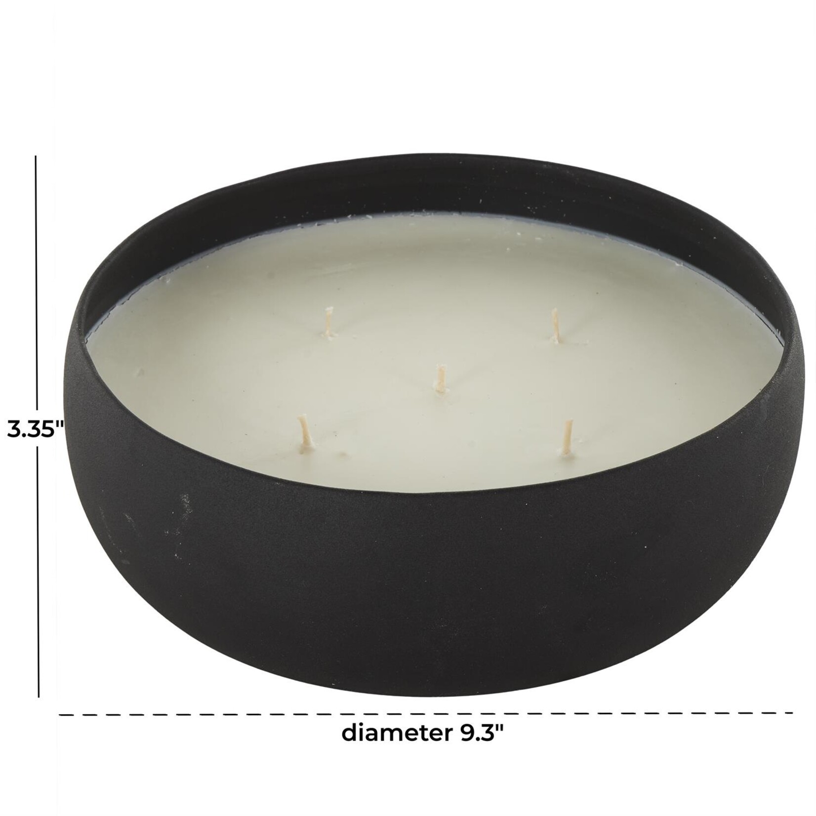 Deco Marche Black Eucalyptus Spa 63oz 5 Wick Candle