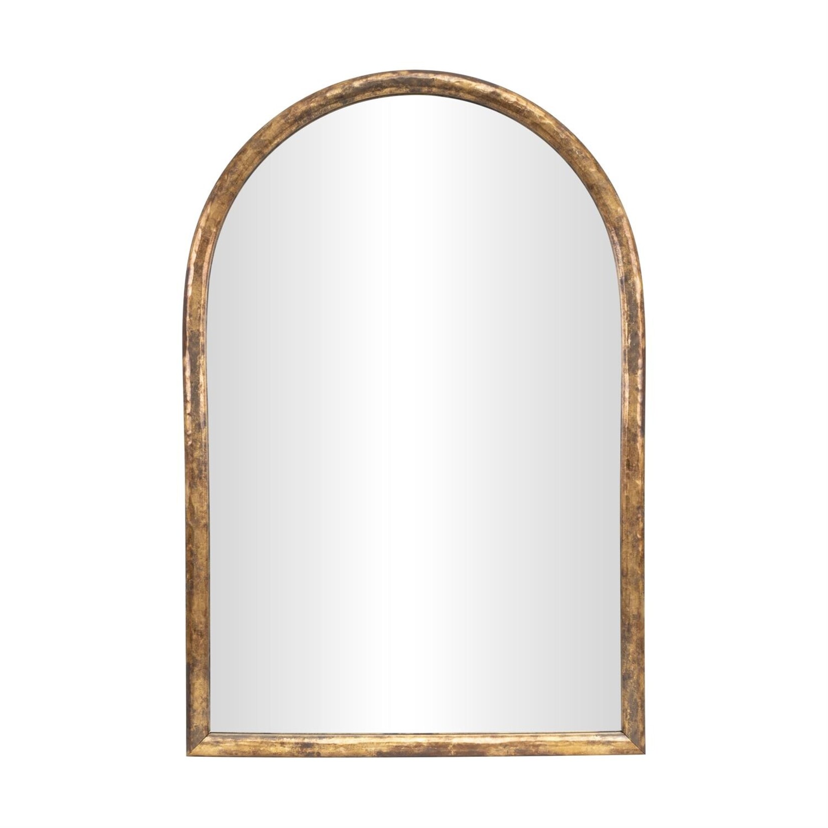Deco Marche Gold Resin Wall Mirror Weathered Frame