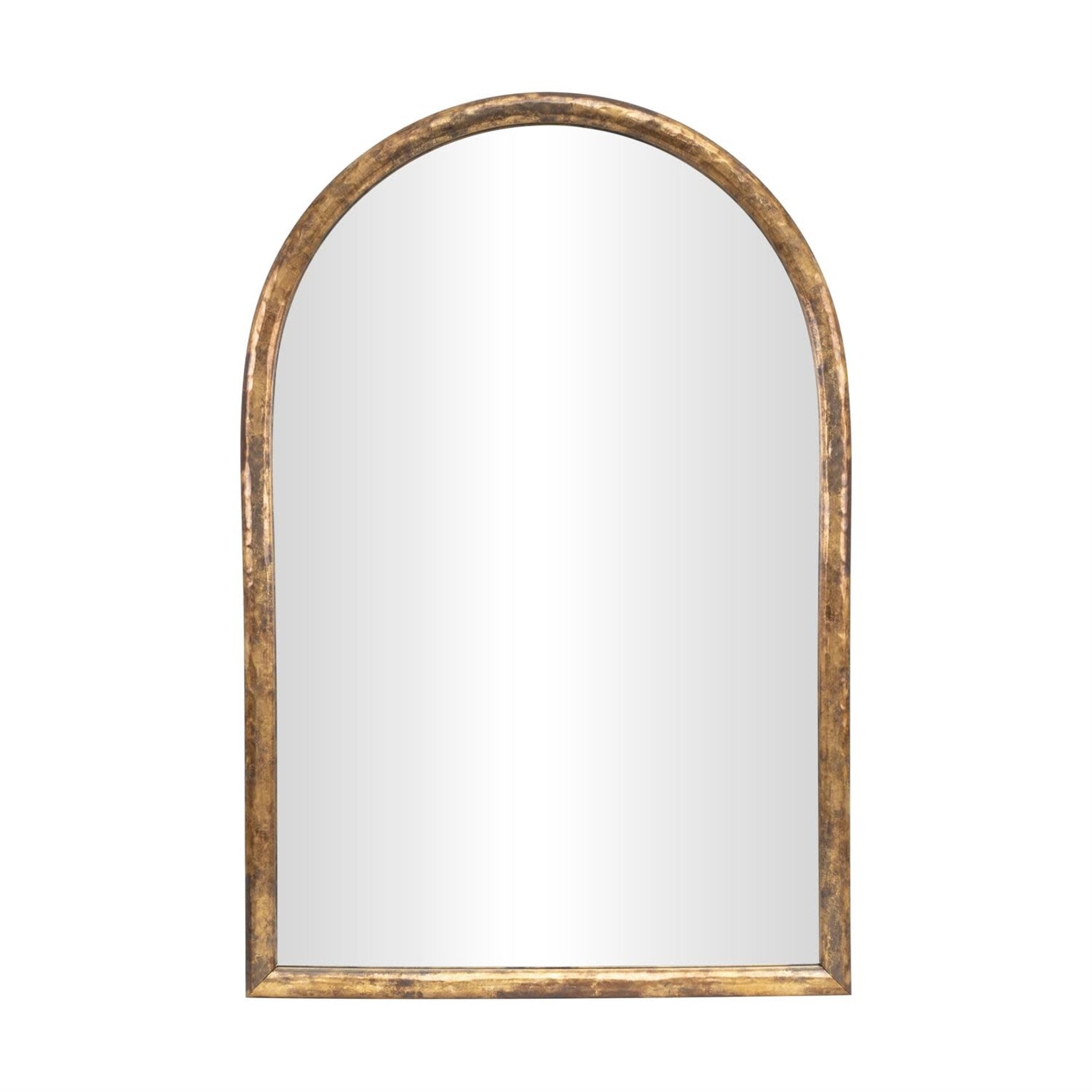 Deco Marche Gold Resin Wall Mirror Weathered Frame