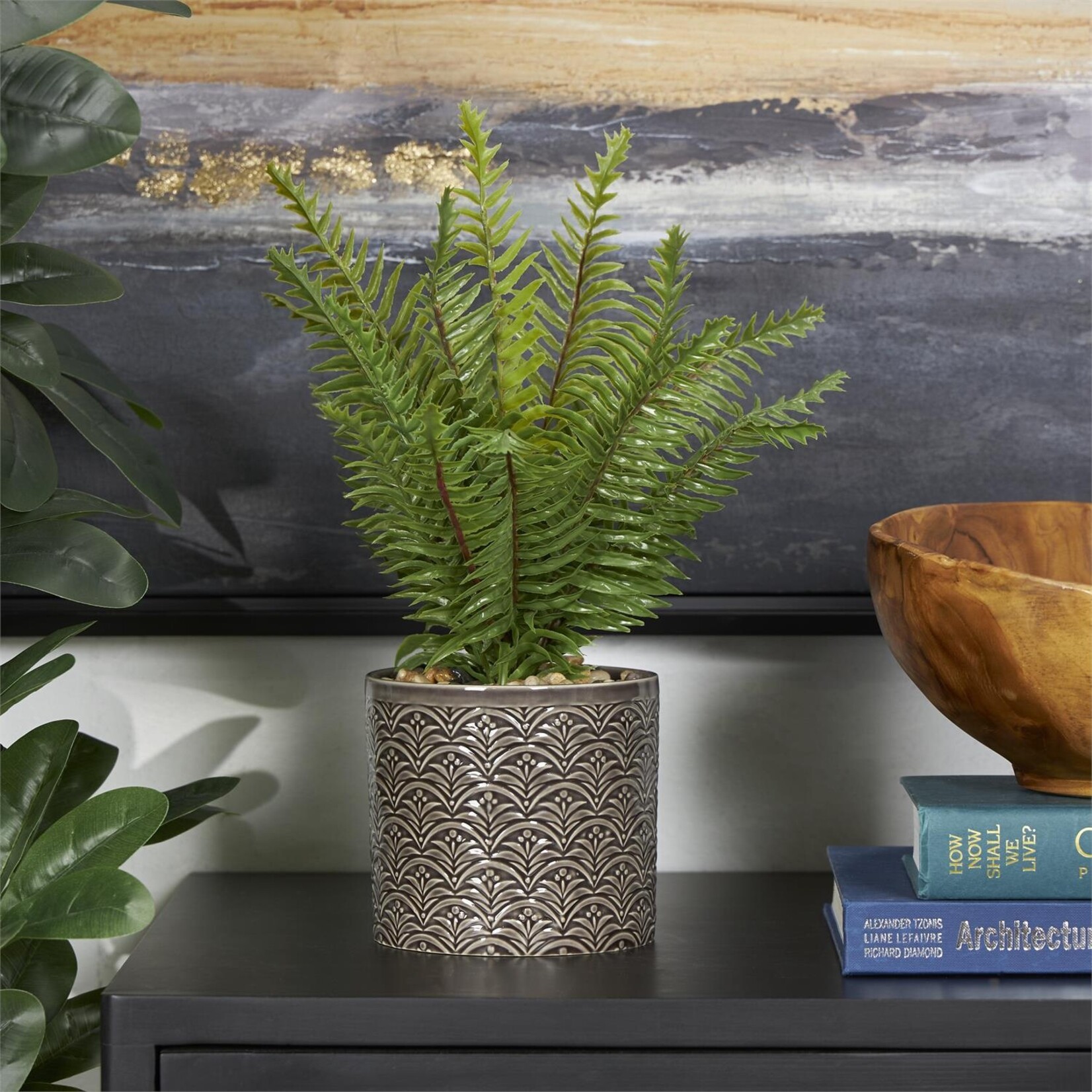 Deco Marche Green Faux Foliage Plant 69081