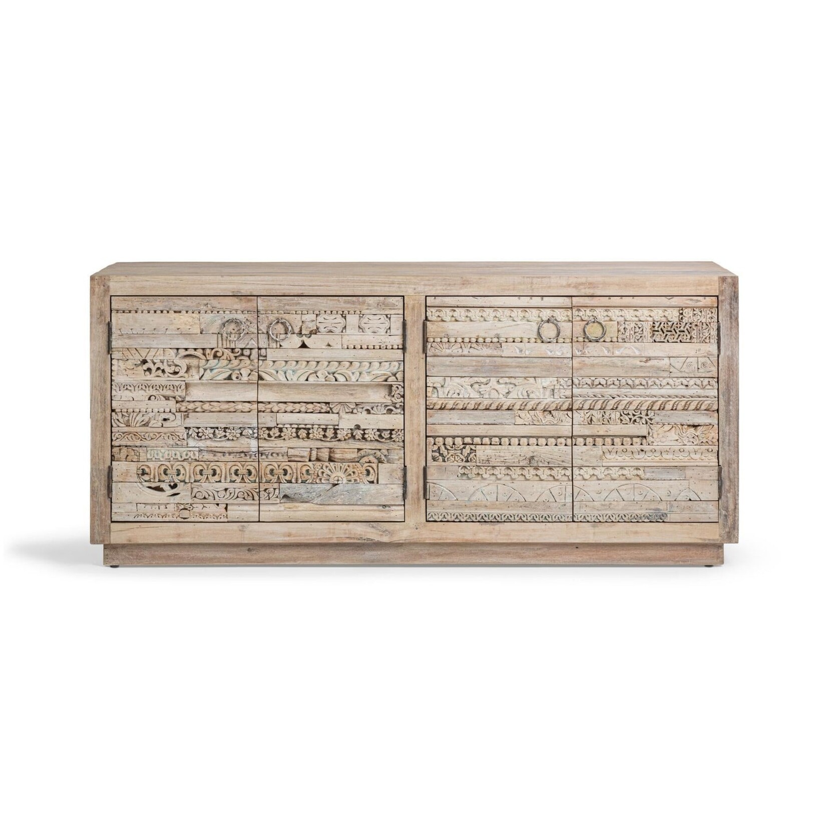 Classic Home Alta 4 Door Cabinet Butterwood Blend