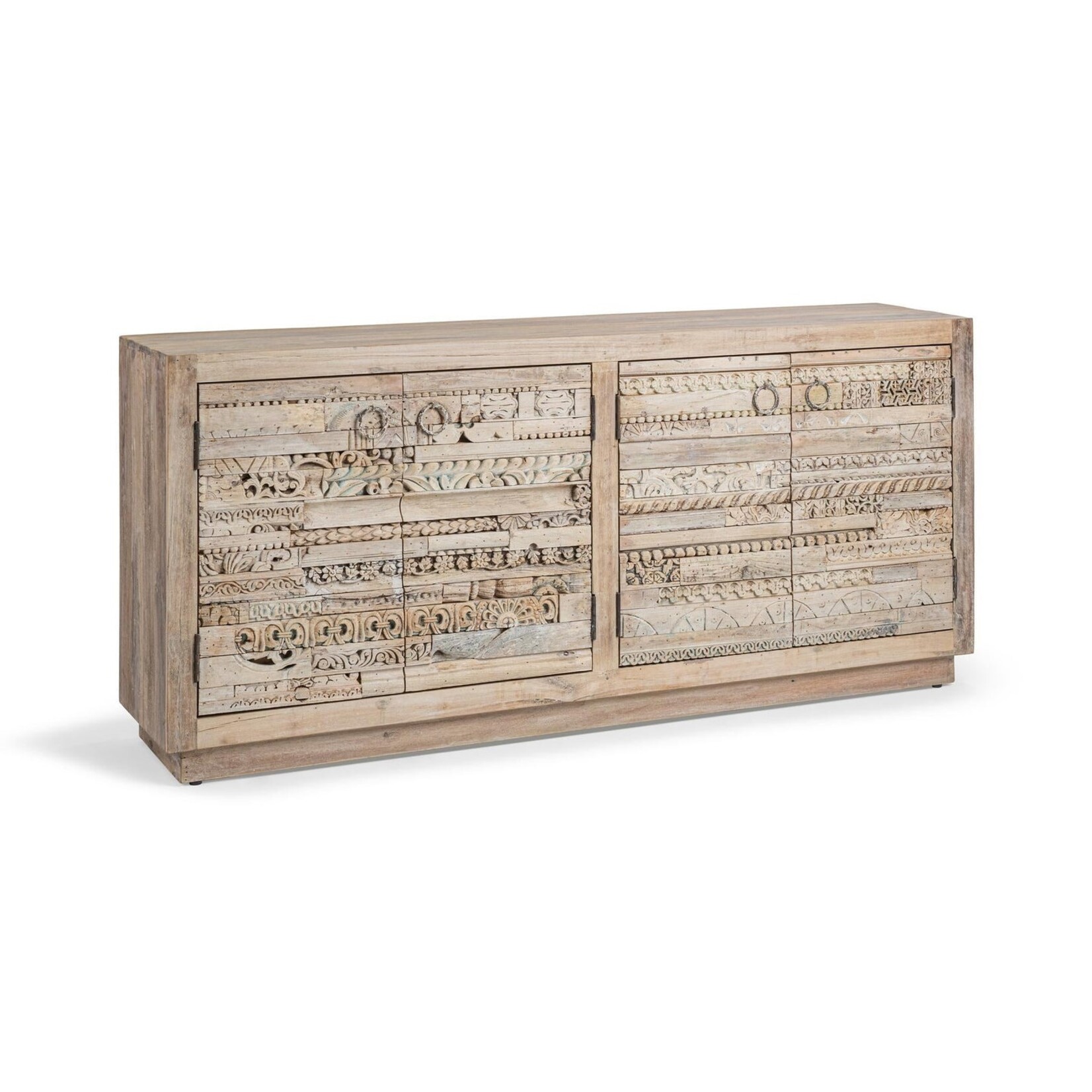 Classic Home Alta 4 Door Cabinet Butterwood Blend