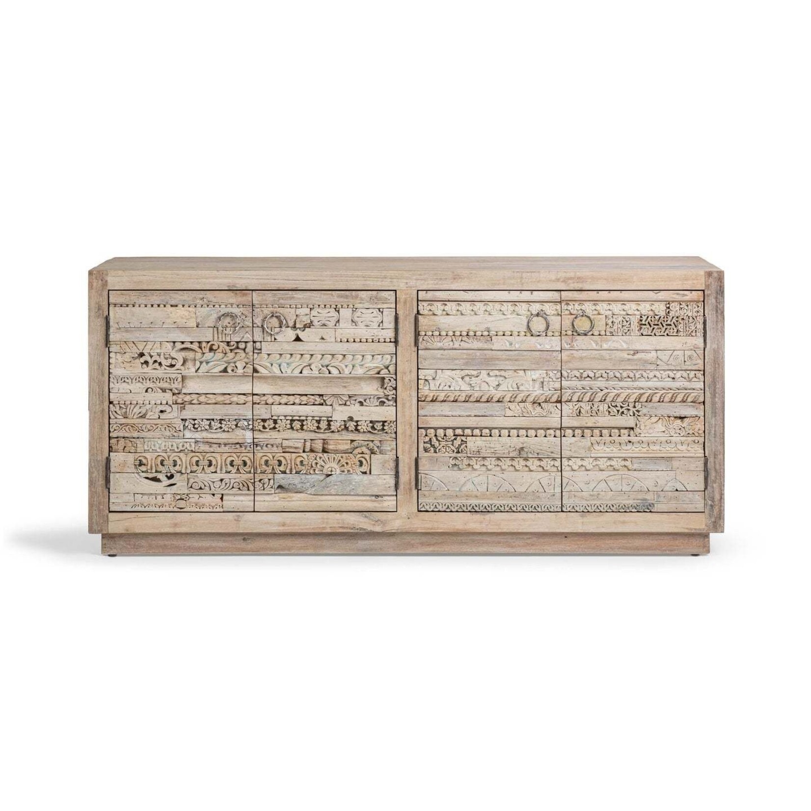 Classic Home Alta 4 Door Cabinet Butterwood Blend