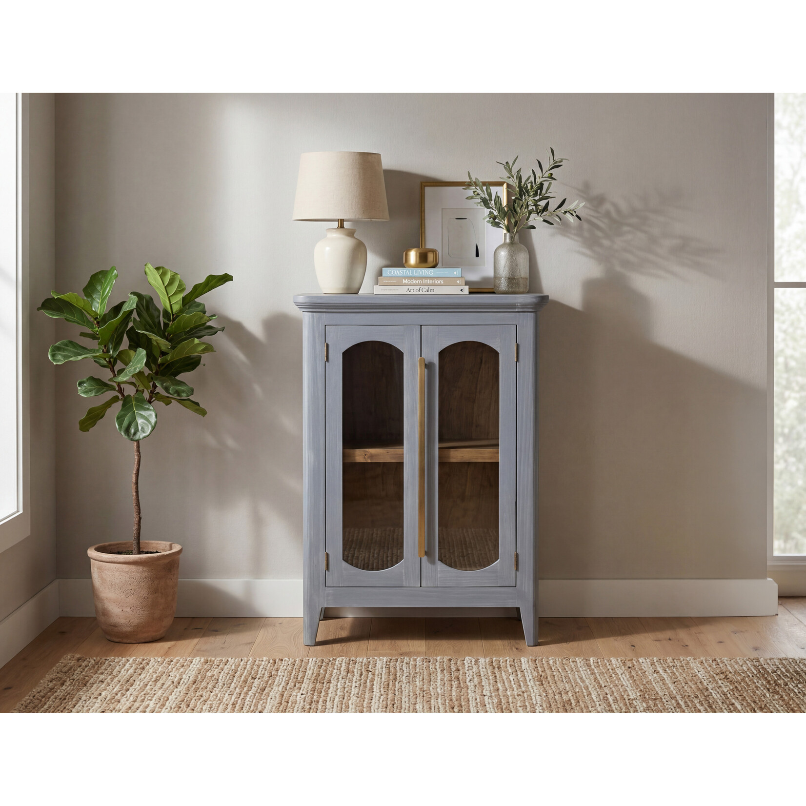 IFD Brava 2 Door Console Blue