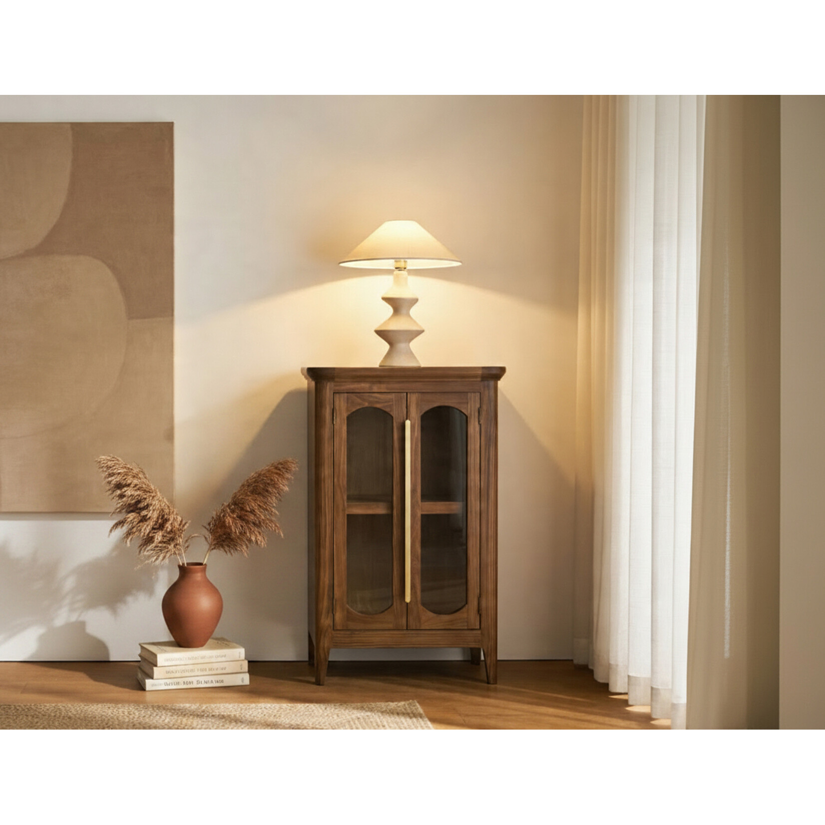 IFD Brava	2 Door Console Brown