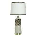 Stylecraft Patras Cream Resin Table Lamp
