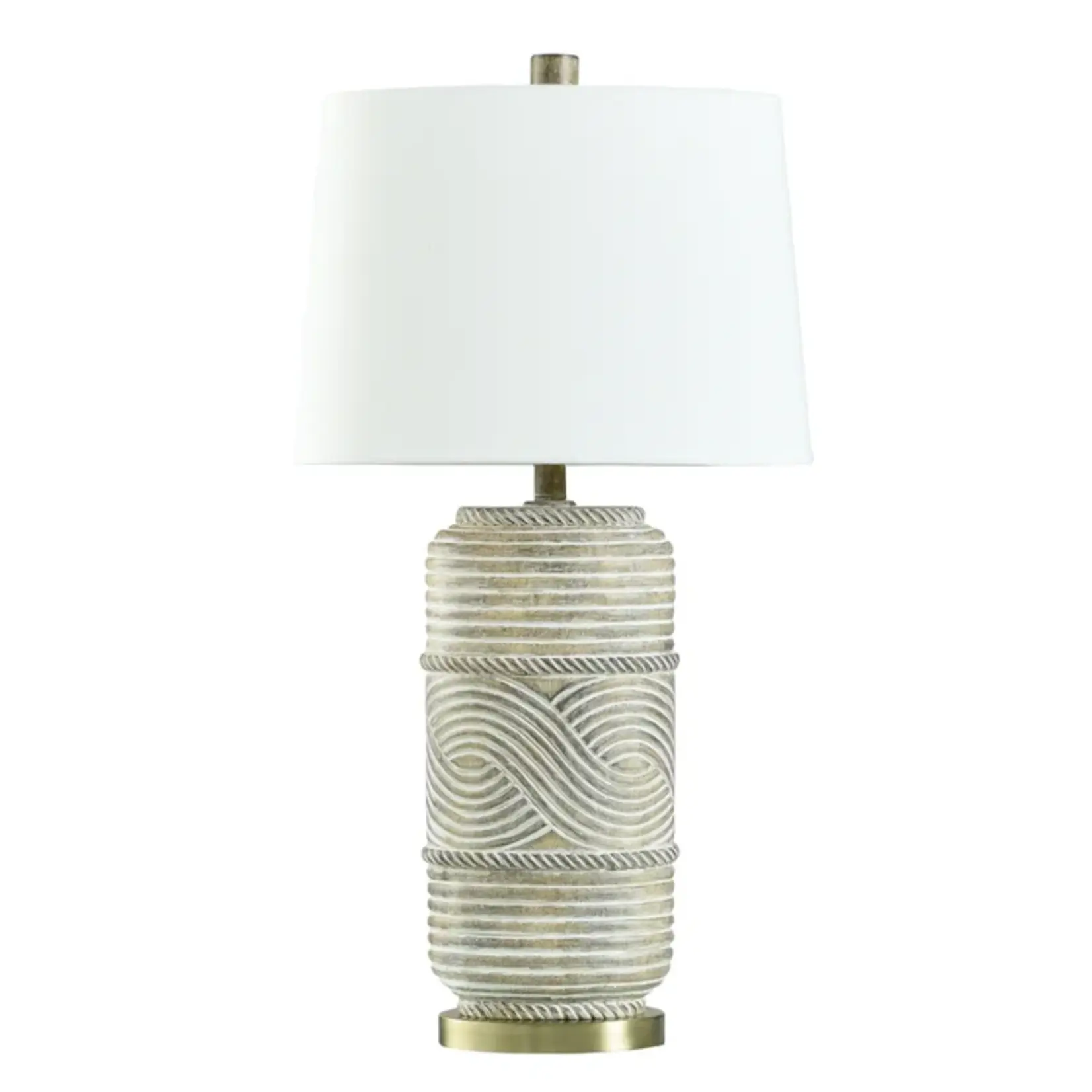 Stylecraft Shallows Gold Table Lamp