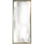 Stylecraft Tarnished Silver Deep Floor Mirror
