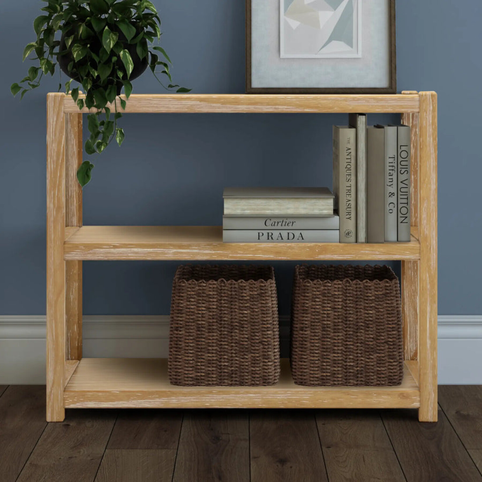 GrainWood Greenport 30" Bookcase Brushed Driftwood