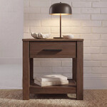 GrainWood Loft Nightstand - Brushed Mocha