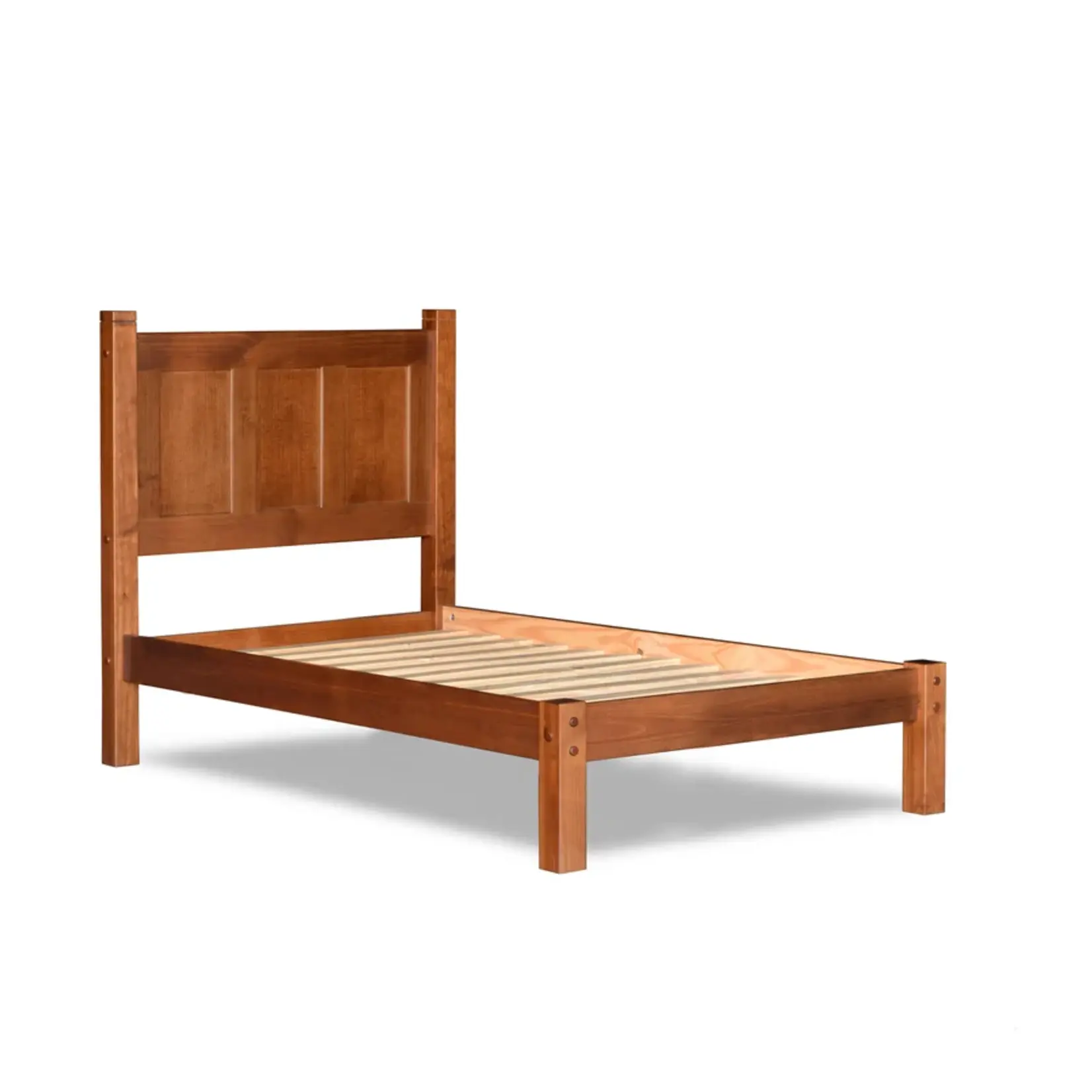 GrainWood Shaker Twin Bed - Walnut