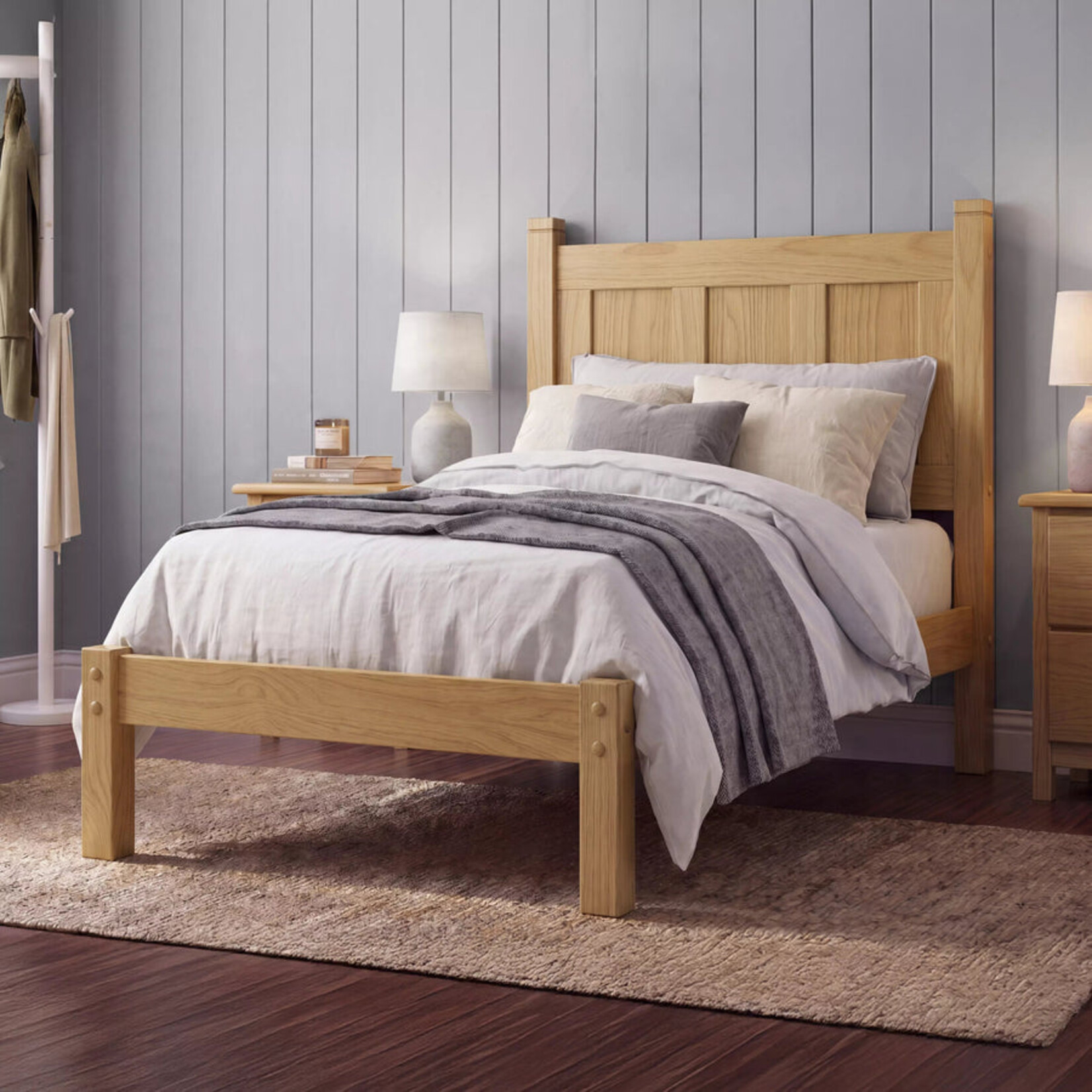 GrainWood Shaker Twin Bed - Natural