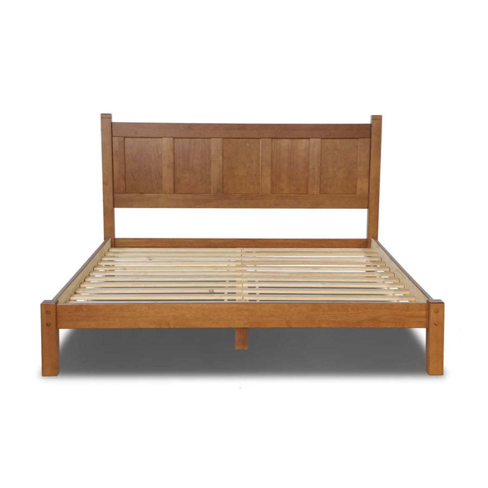 GrainWood Shaker King Panel Bed - Walnut