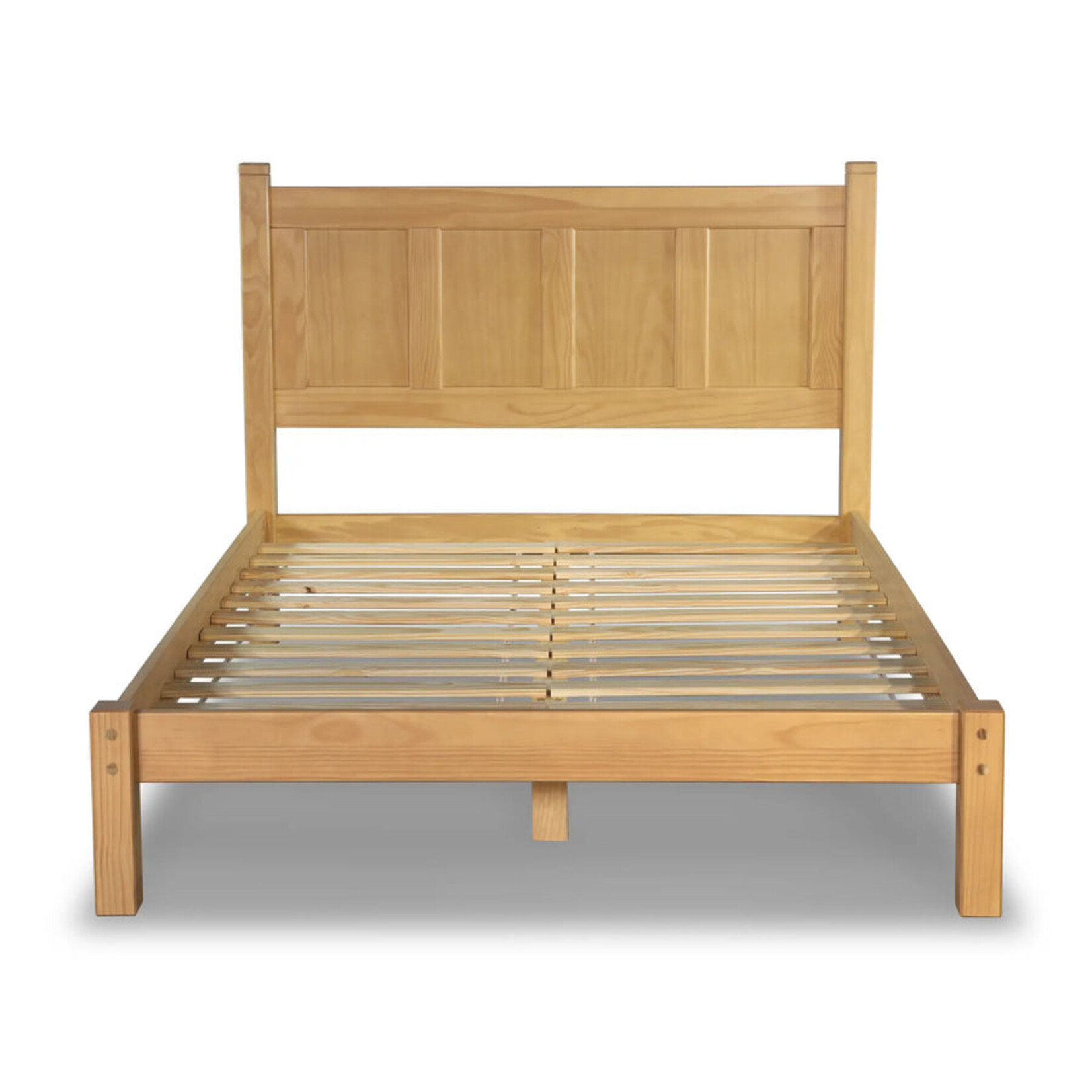 GrainWood Shaker King Panel Bed - Natural
