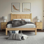 GrainWood Shaker King Panel Bed - Natural
