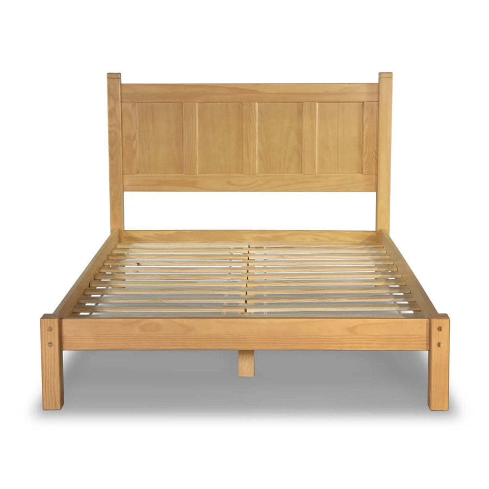 GrainWood Shaker King Panel Bed - Natural