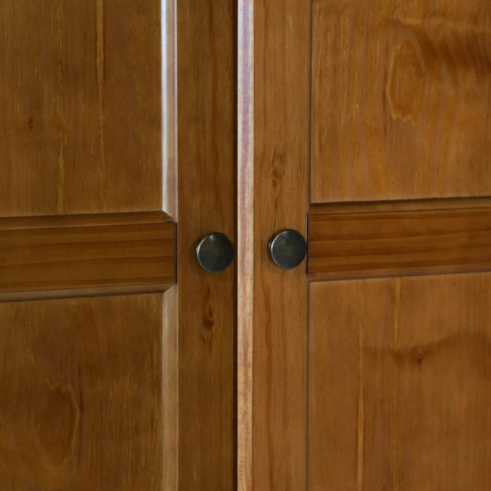 GrainWood Shaker 2 Door Wardrobe - Walnut