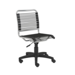 EuroStyle Bungie Low Back Office Chair Black