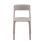 EuroStyle Tibo Indoor/Outdoor Side Chair Taupe
